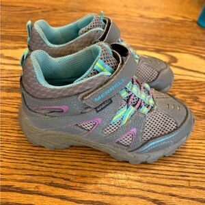 Merrell Kids' Gray and Blue Sneakers
